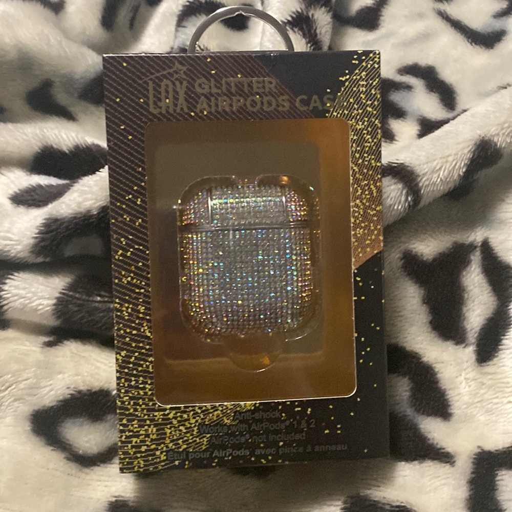 LAX Glitter AirPods case